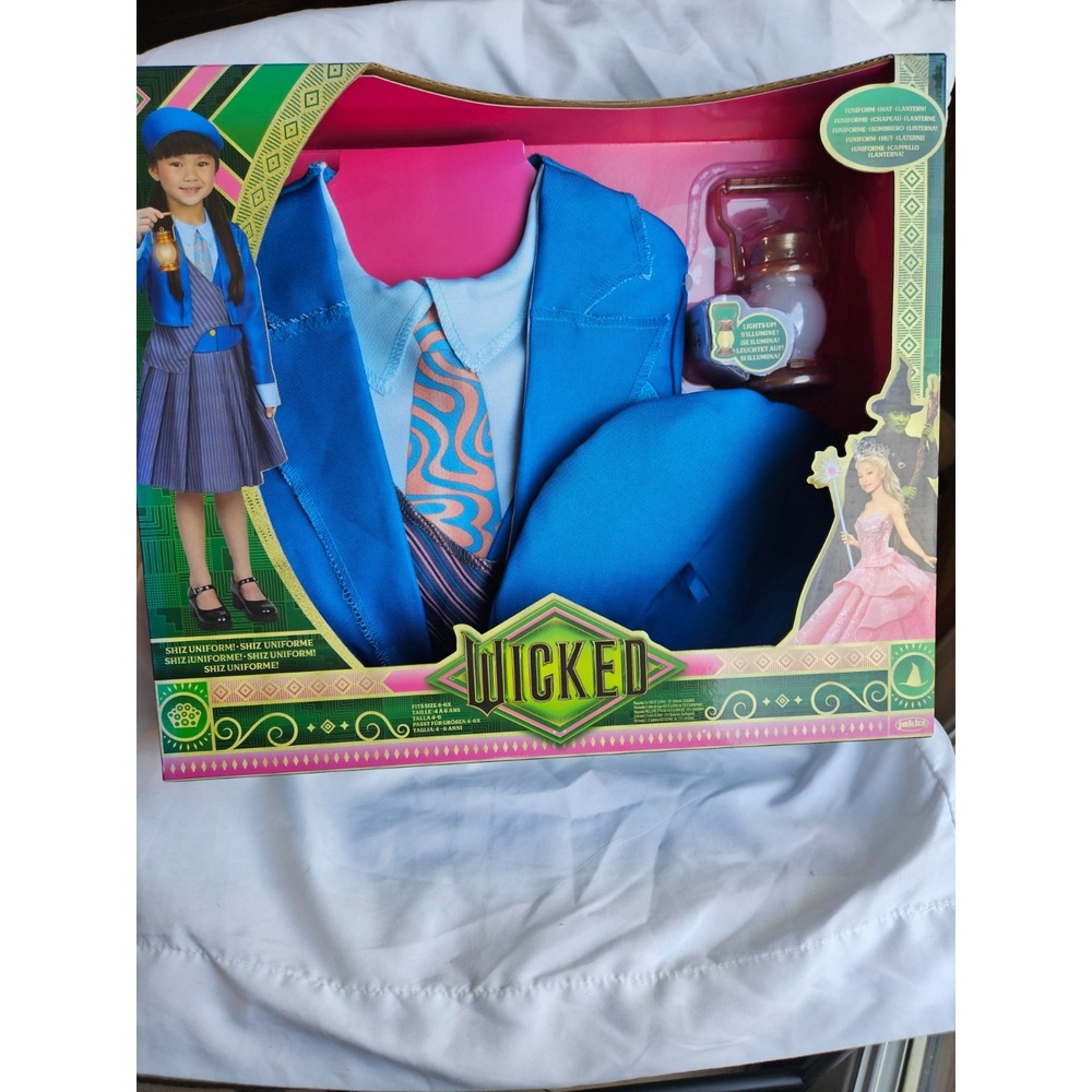 Wicked The Movie Costume Shiz School/University Uniform Size 4-6x Musical